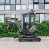 TYPHON TERROR XXV Diesel Mini Excavator 2.7 Ton, 25.1 hp Kubota D1105 RetractableTracks, AC Cabin - Image 22