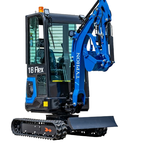 Top Compact & Mini Excavator Diggers- TYPHON Machinery
