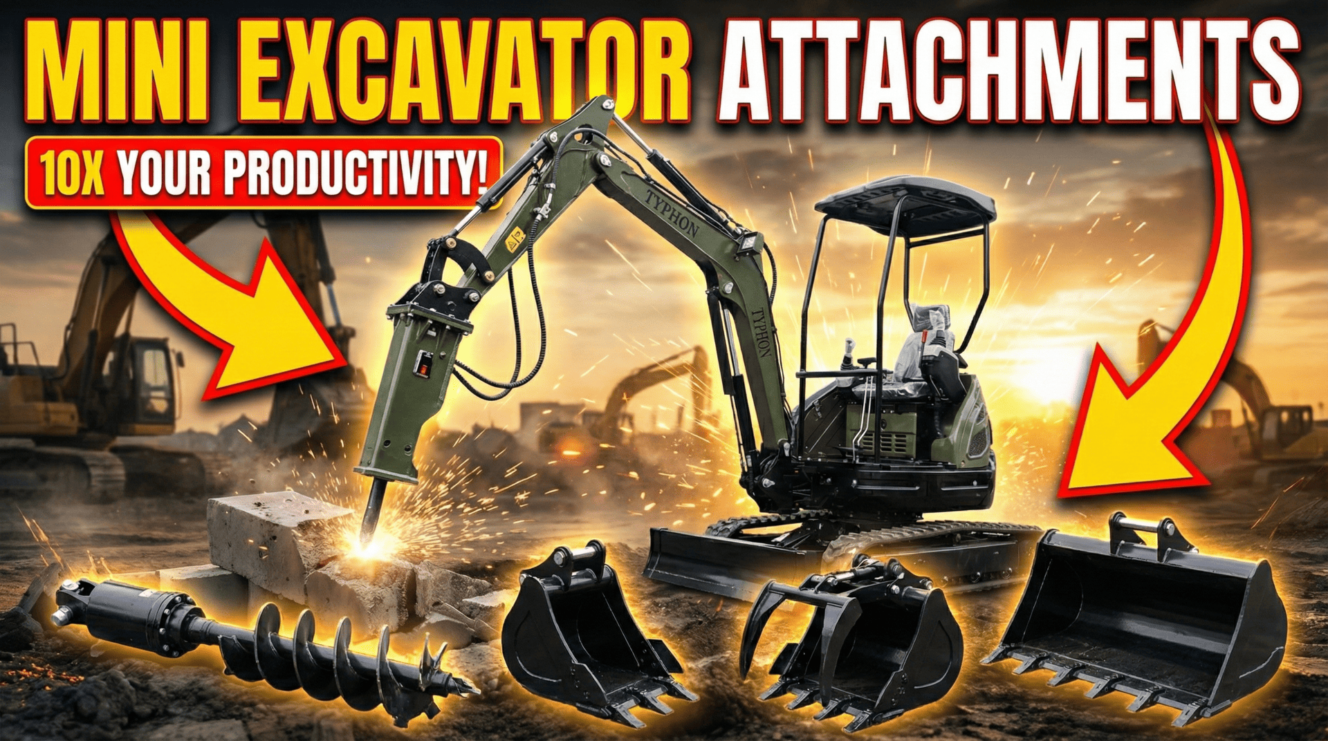 Mini Excavator Attachments