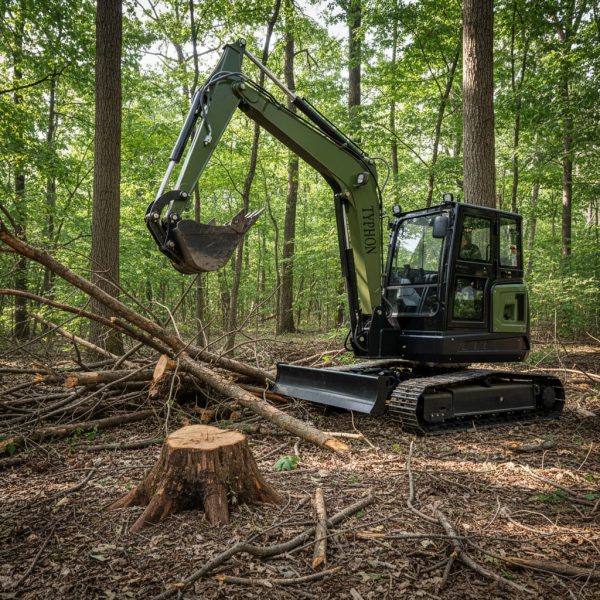 TYPHON TERROR LXV 6.6 Ton Excavator Kubota V2607