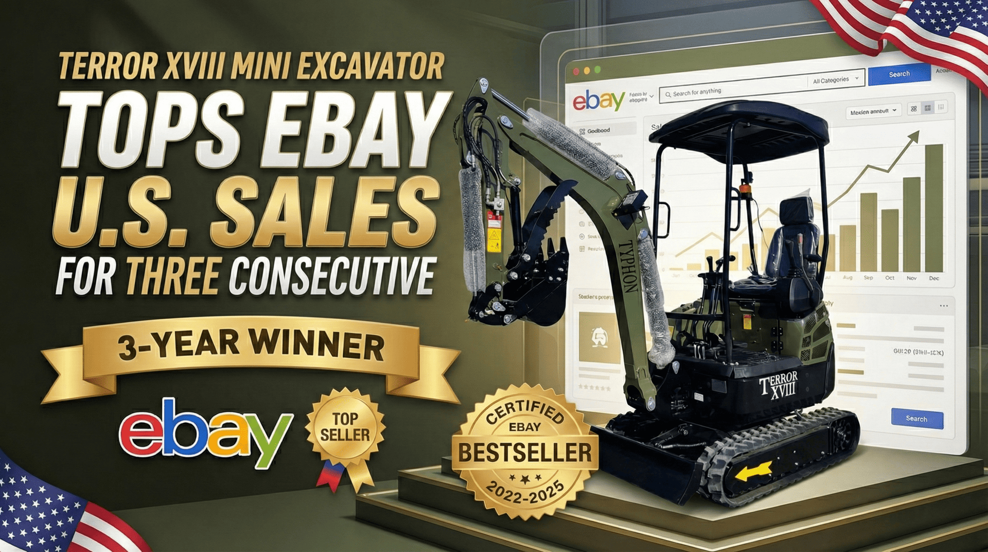 Top Compact & Mini Excavator Diggers- TYPHON Machinery