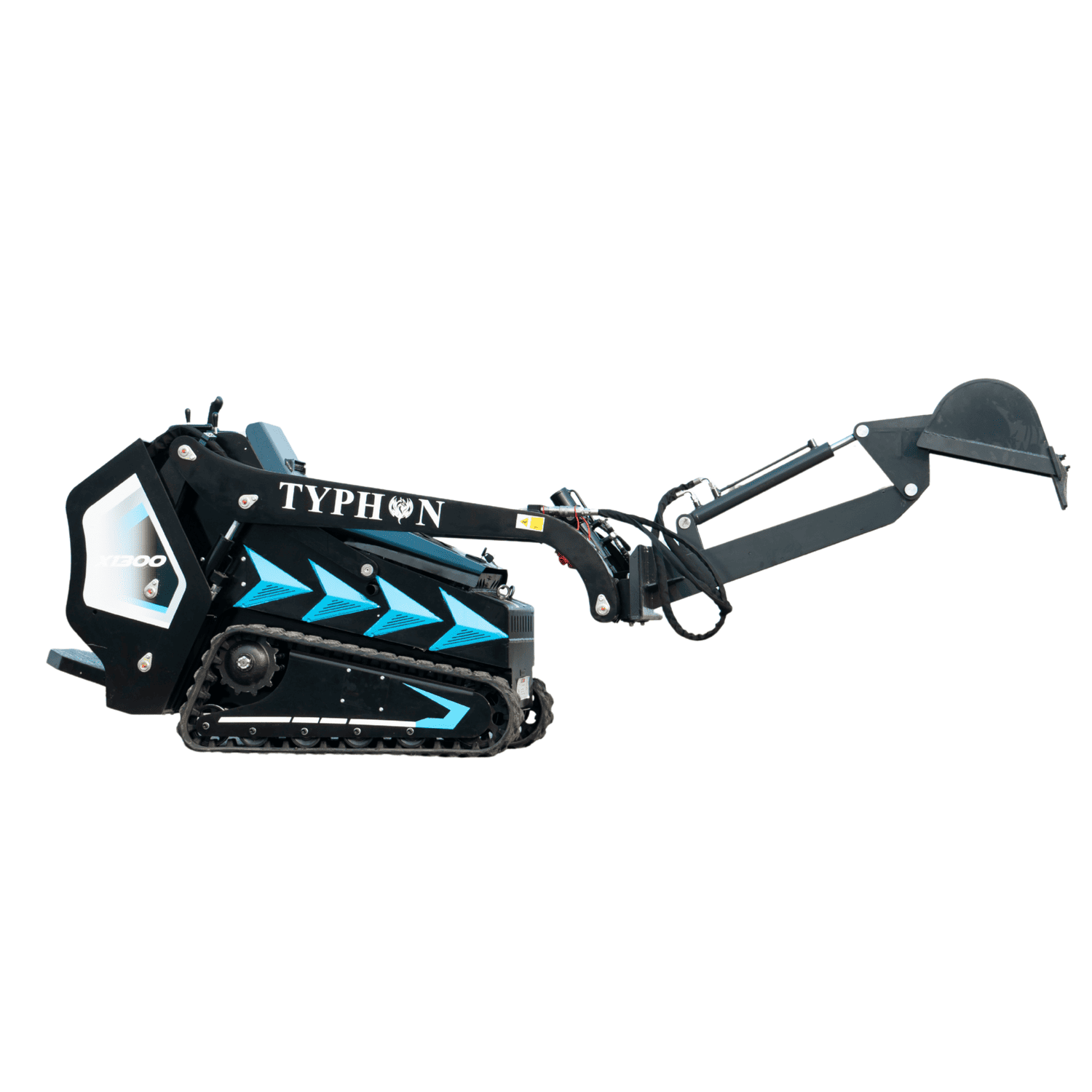 Top Compact & Mini Excavator Diggers- TYPHON Machinery Digger Attachment for TYPHON STOMP