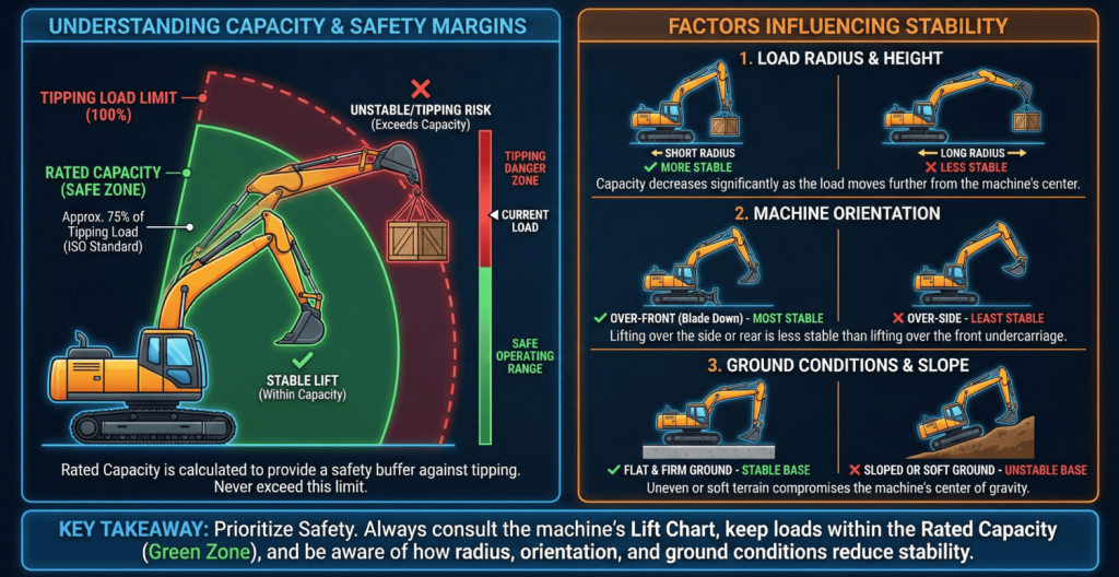 Top Compact & Mini Excavator Diggers- TYPHON Machinery Operating Capacity