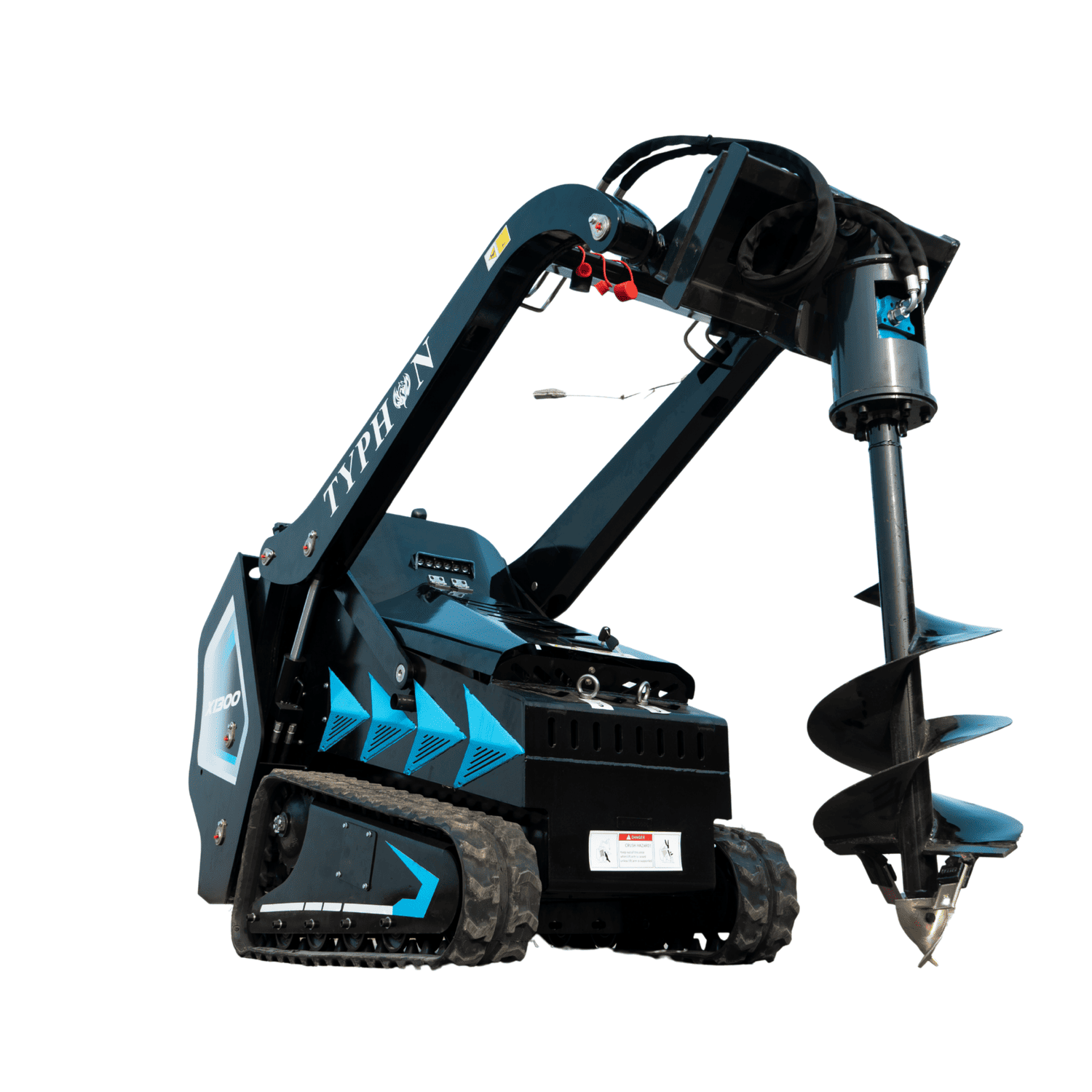 Top Compact & Mini Excavator Diggers- TYPHON Machinery X1300 & STOMP 509