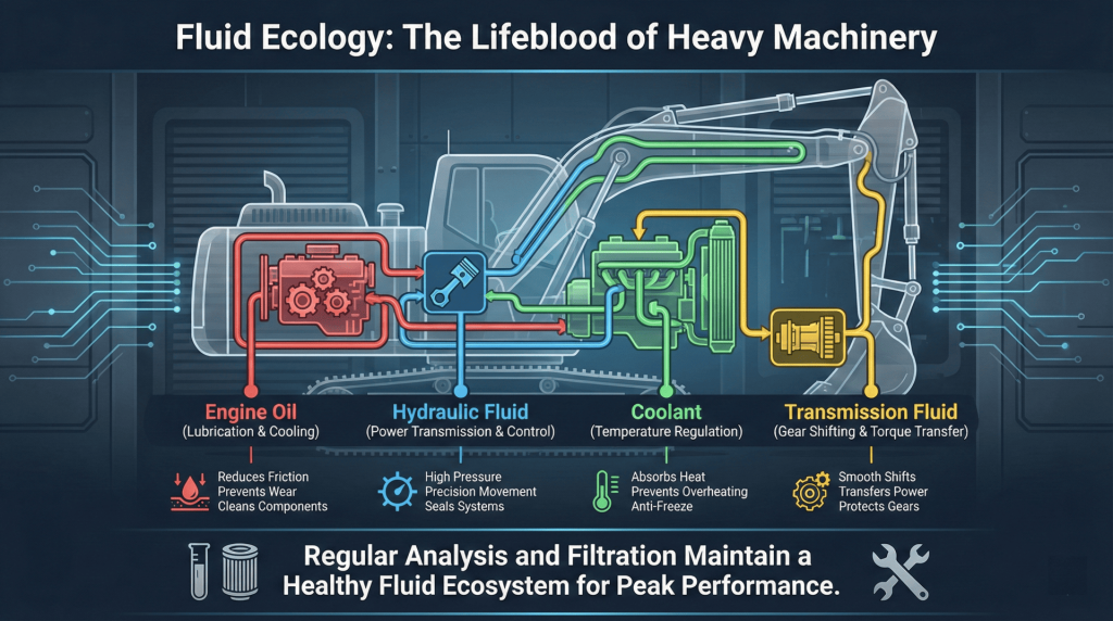 Top Compact & Mini Excavator Diggers- TYPHON Machinery Fluid Ecology: The Lifeblood of Heavy Machinery