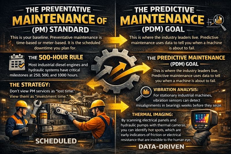 Top Compact & Mini Excavator Diggers- TYPHON Machinery The Preventative Maintenance (PM) Standard