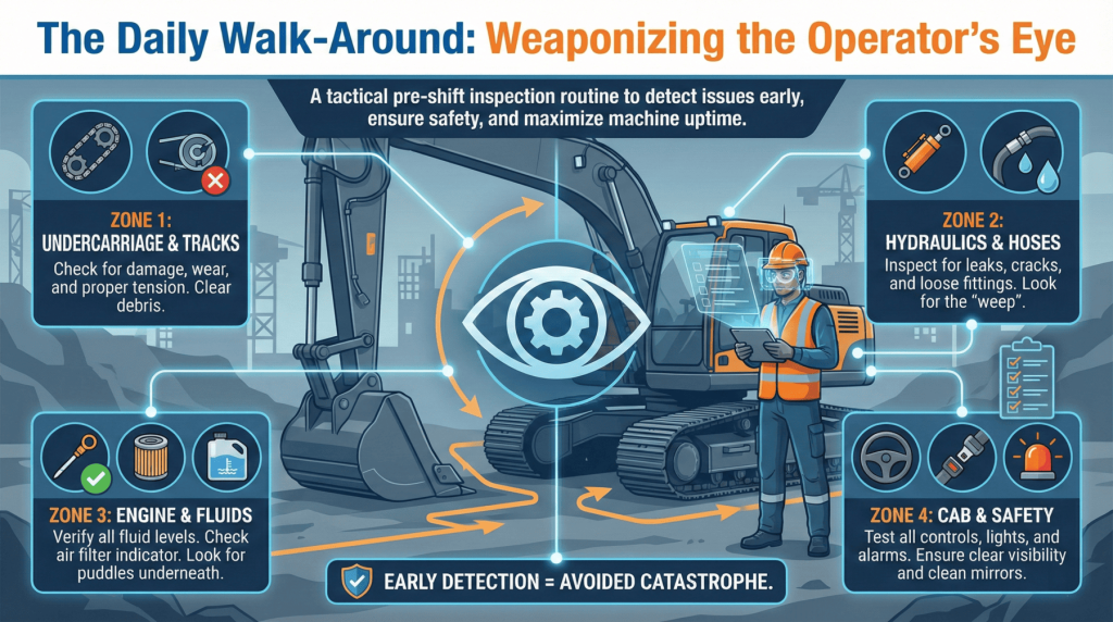 Top Compact & Mini Excavator Diggers- TYPHON Machinery The Daily Walk-Around: Weaponizing the Operator’s Eye Typhon machinery