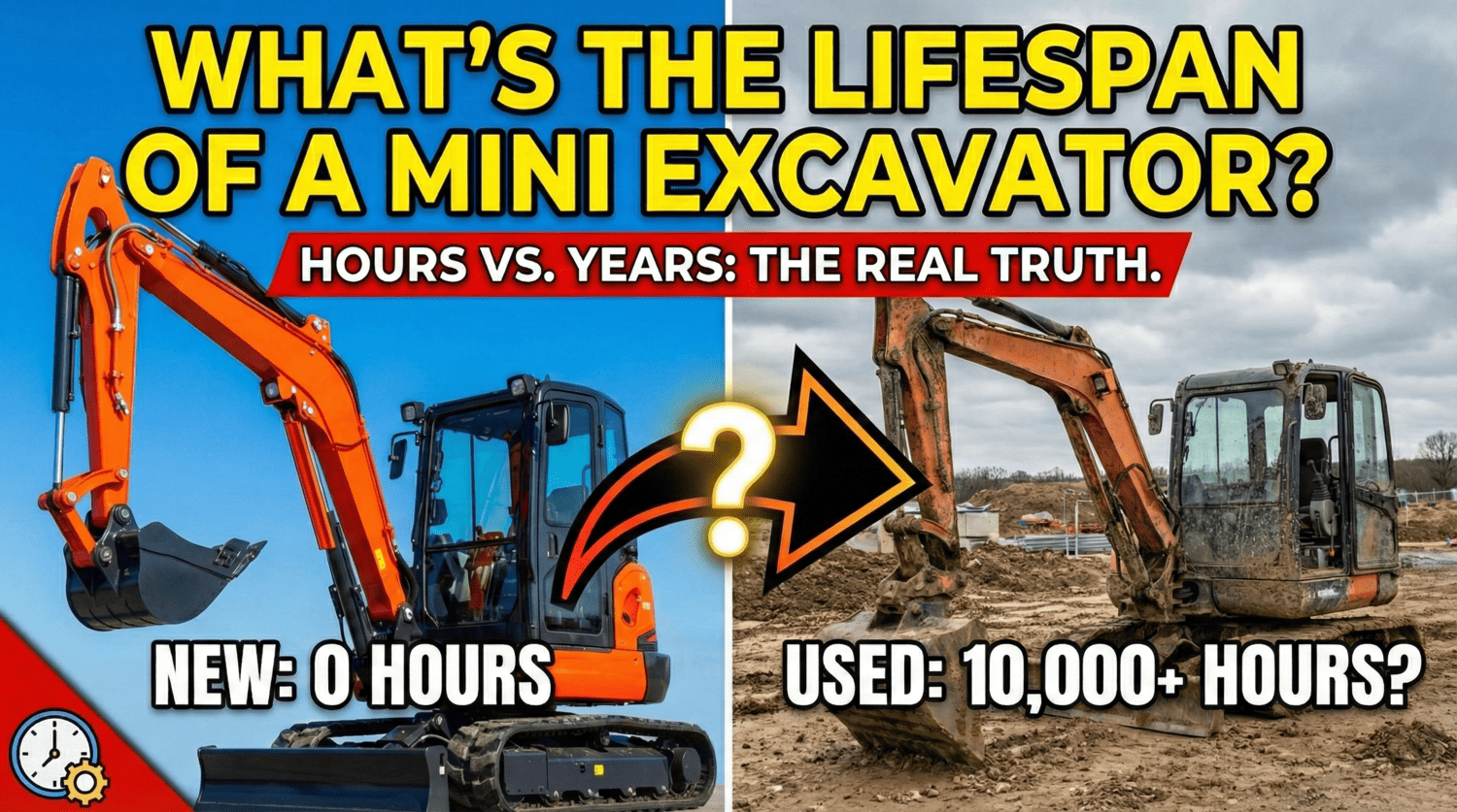 Lifespan of a Mini Excavator