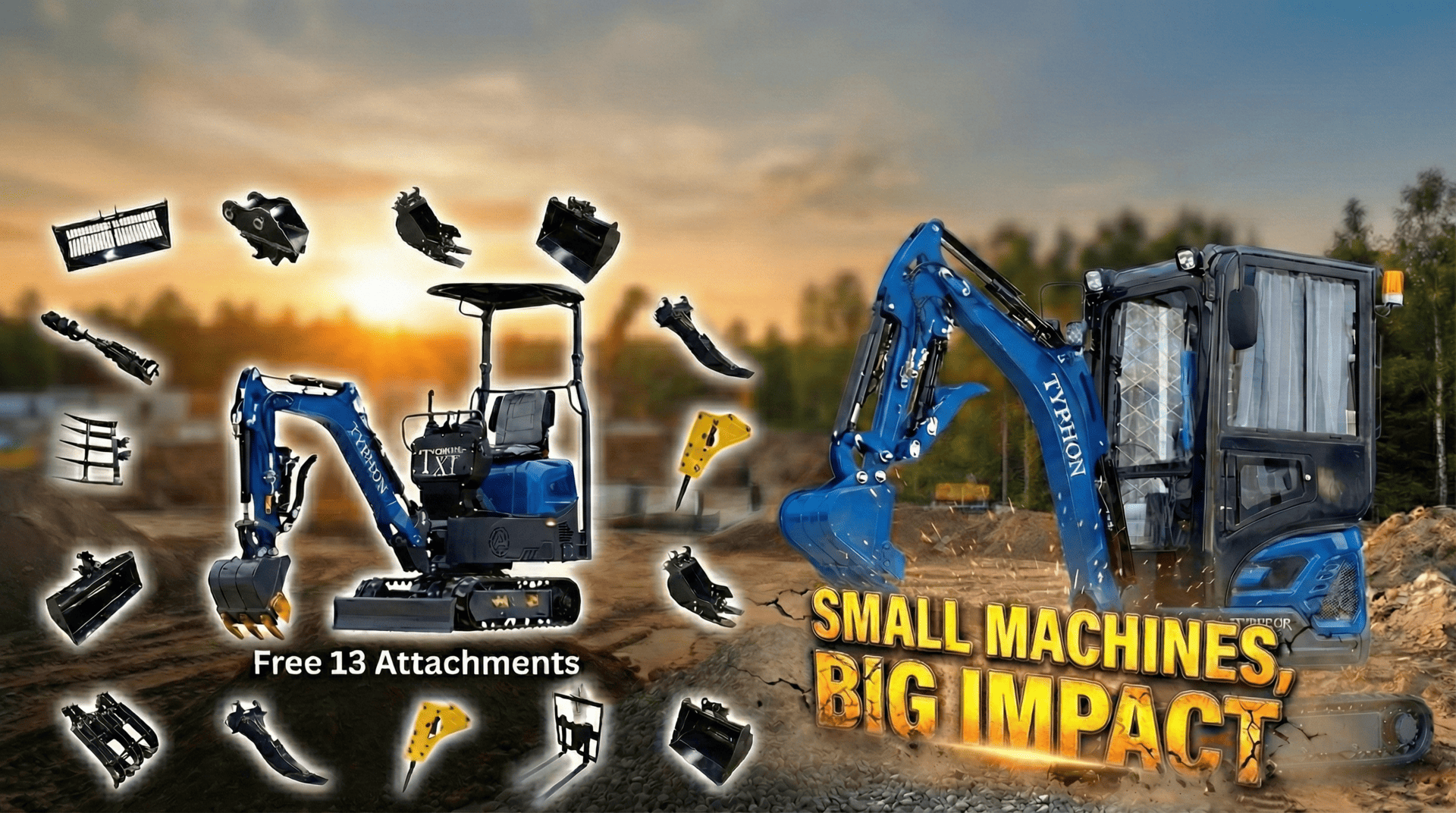 mini excavators