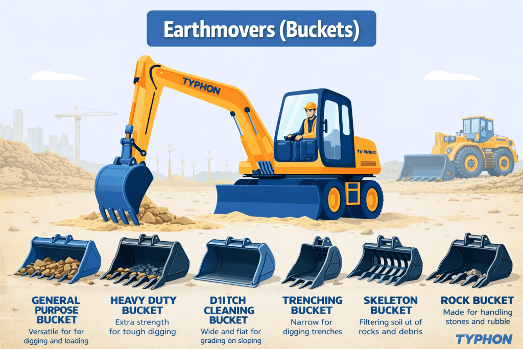 Earthmovers Buckets