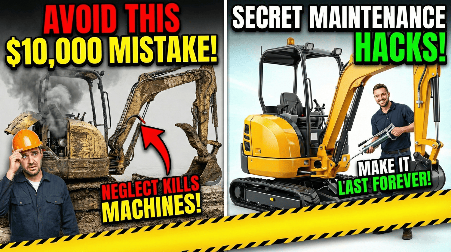 Maintenance and Care for Mini Excavators