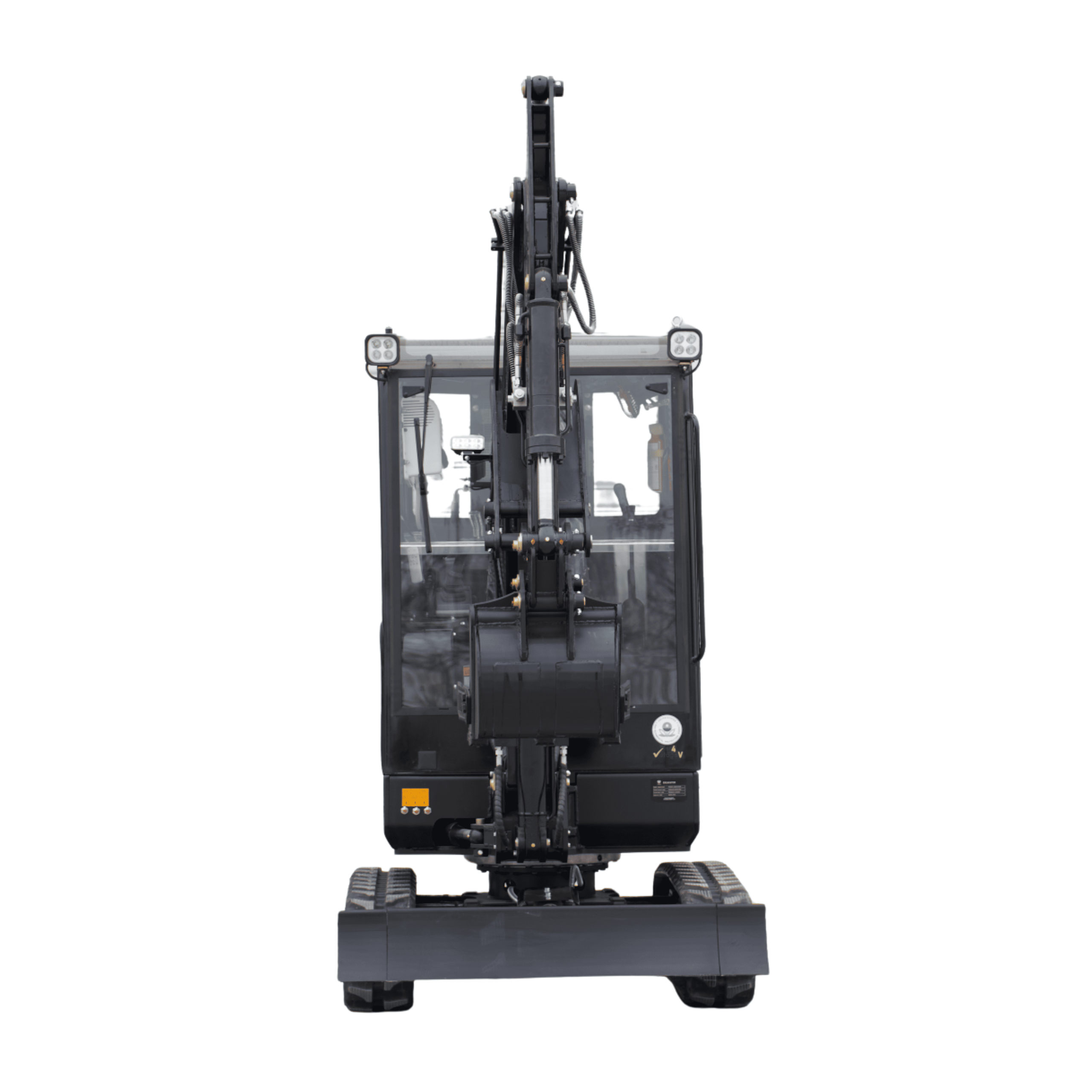 Top Compact & Mini Excavator Diggers- TYPHON Machinery TYPHON TERROR X2 MAX 2.7 Ton Mini Excavator Powerful, Yanmar Engine, Cabin with A/C & Heater, Pilot Control, Boom Swing - Image 14