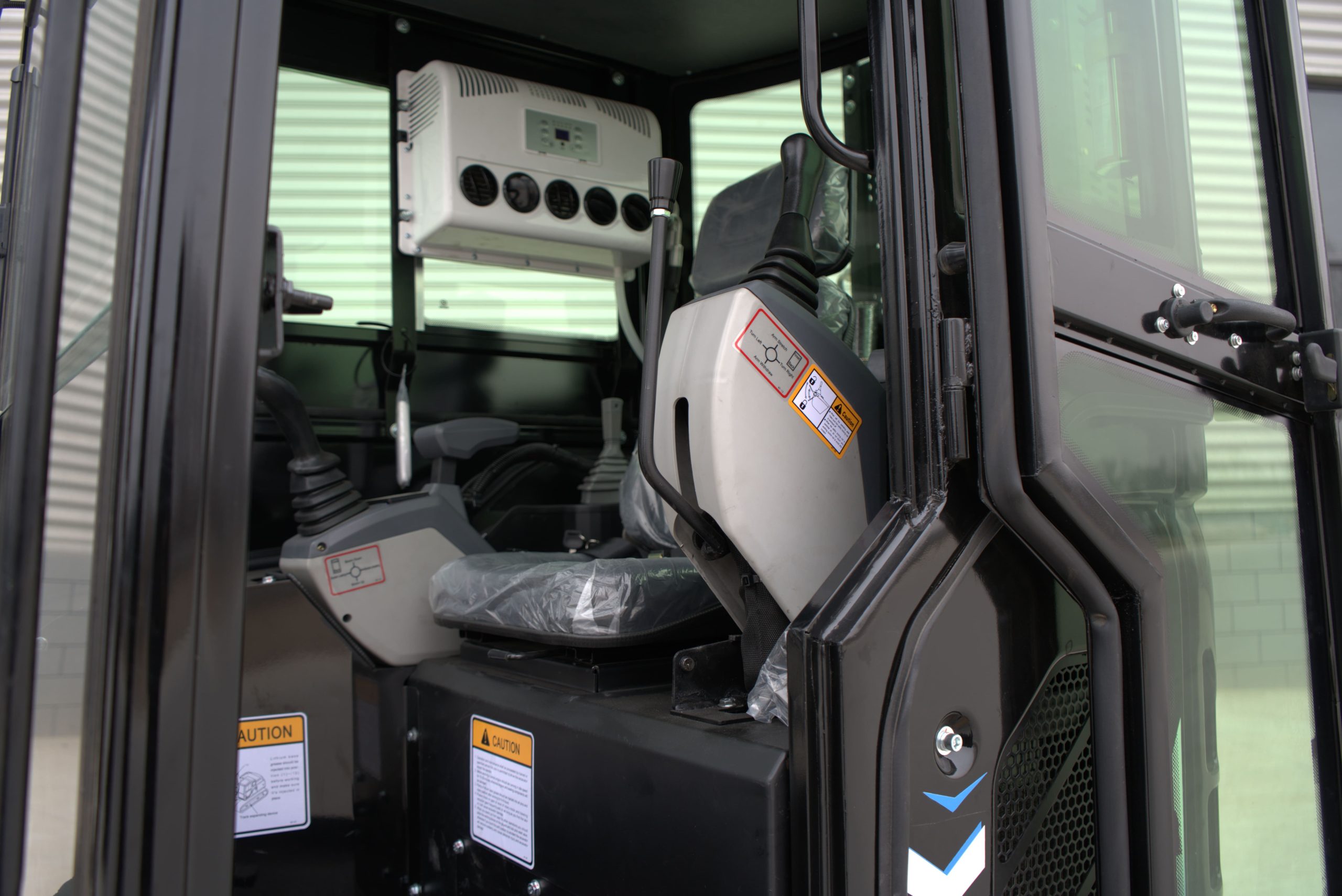 Top Compact & Mini Excavator Diggers- TYPHON Machinery TYPHON TERROR X2 MAX 2.7 Ton Mini Excavator Powerful, Yanmar Engine, Cabin with A/C & Heater, Pilot Control, Boom Swing - Image 24