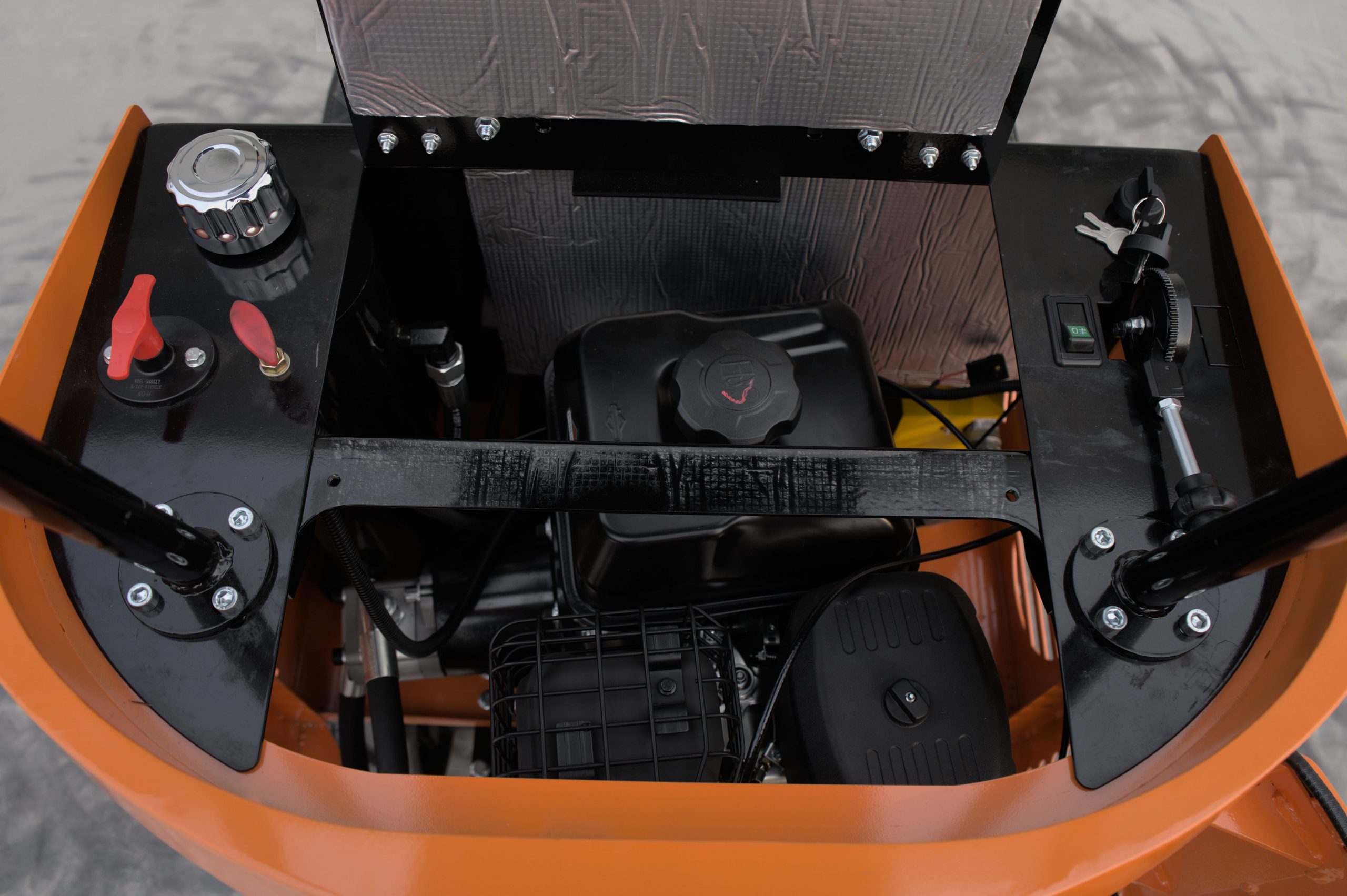 Top Compact & Mini Excavator Diggers- TYPHON Machinery Typhon Tyrant X 1 Ton Mini Excavator with 13.5HP Briggs & Stratton Engine, Hydraulic Oil Cooler & Thumb Clip - Image 25