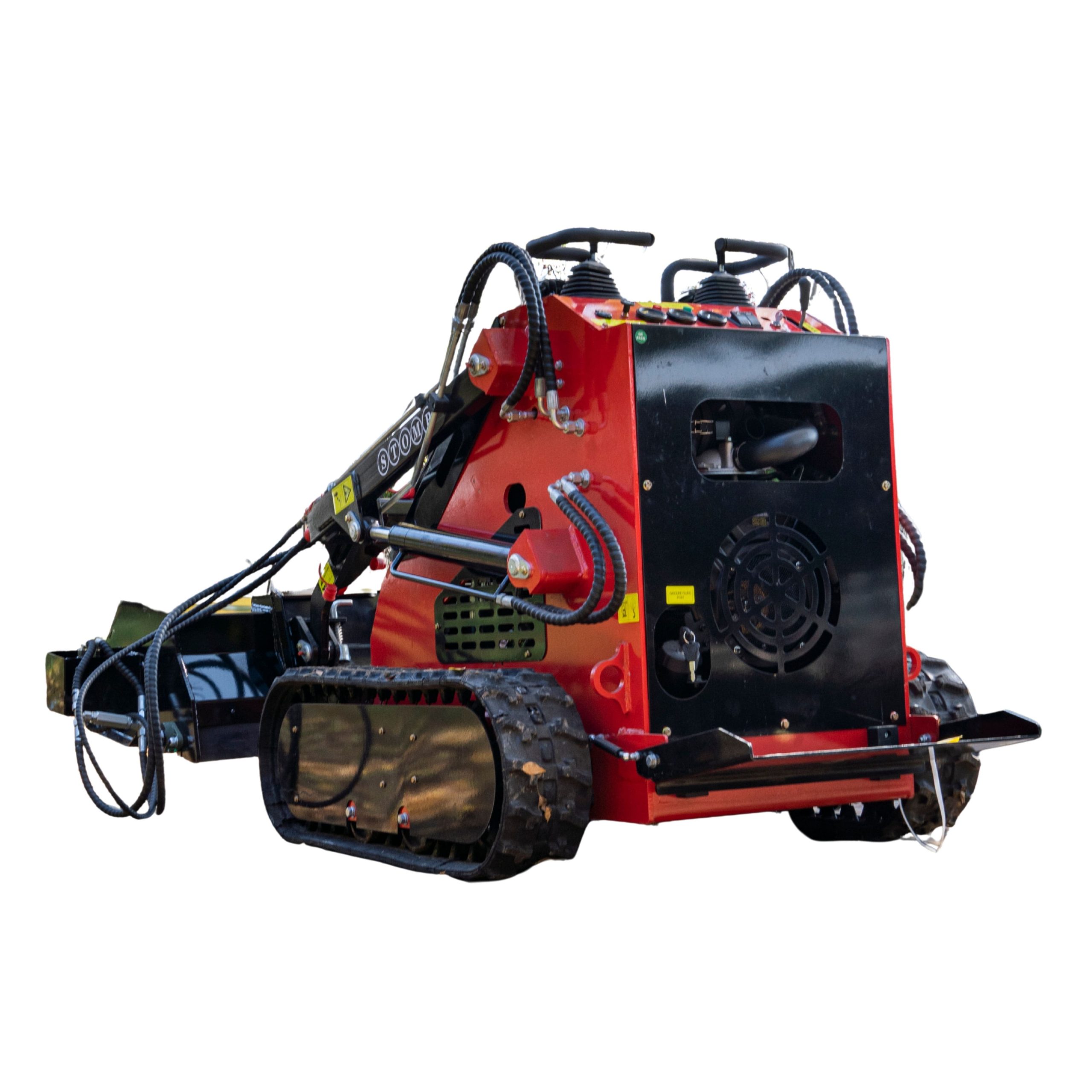 Top Compact & Mini Excavator Diggers- TYPHON Machinery 1450mm Heavy Duty Flail Mower Attachment 19 Teeth for TYPHON Mini Skid Steer - Image 12