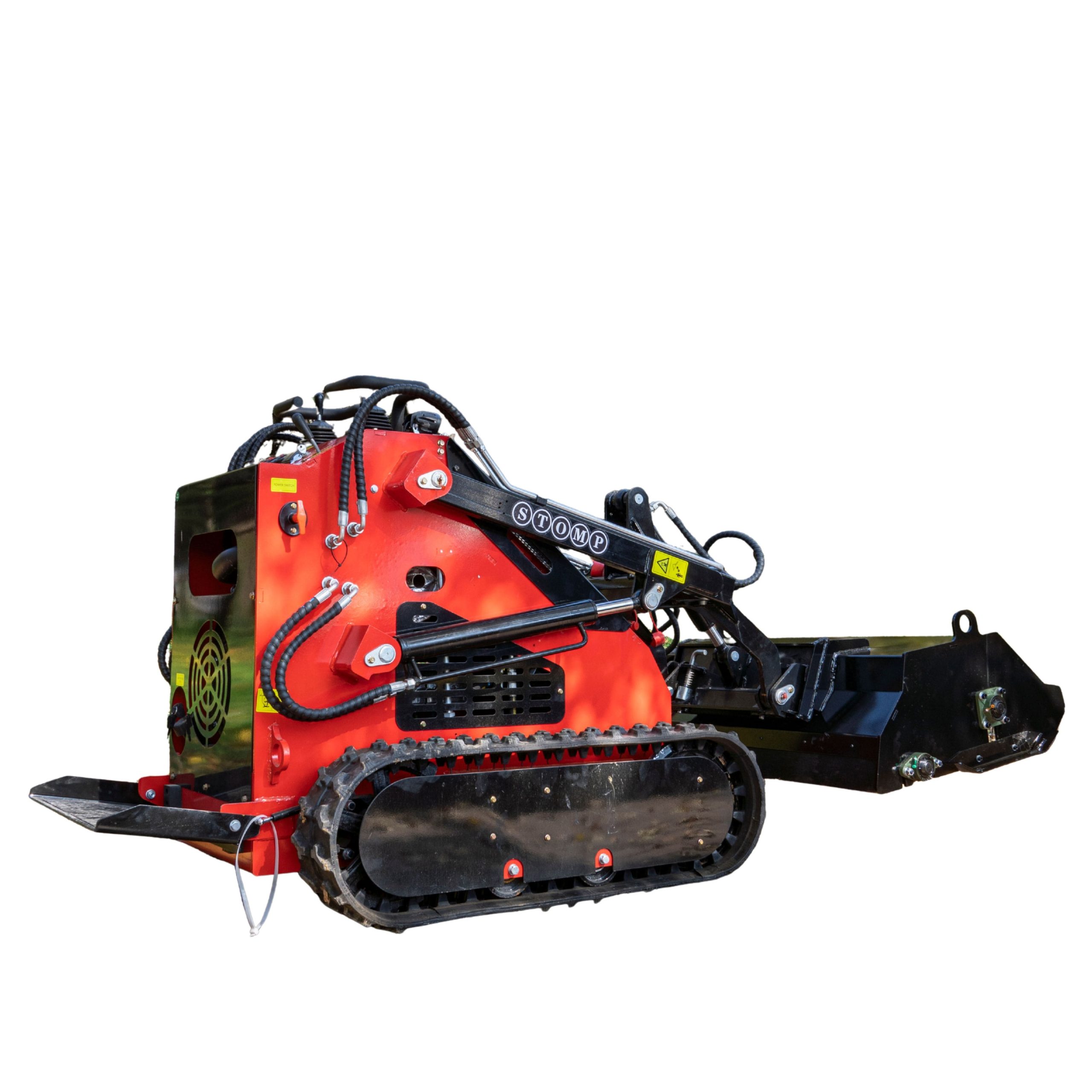 Top Compact & Mini Excavator Diggers- TYPHON Machinery 1450mm Heavy Duty Flail Mower Attachment 19 Teeth for TYPHON Mini Skid Steer - Image 10