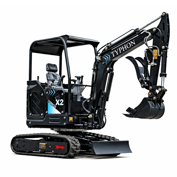 TYPHON TERROR X2 Max Canopy 2.5 Ton Mini Excavator