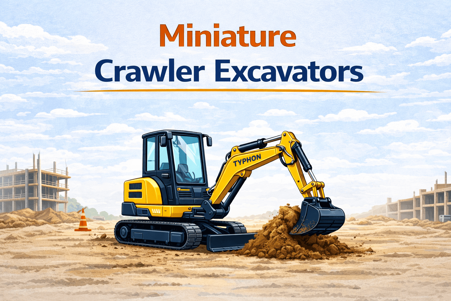 Miniature Crawler Excavators