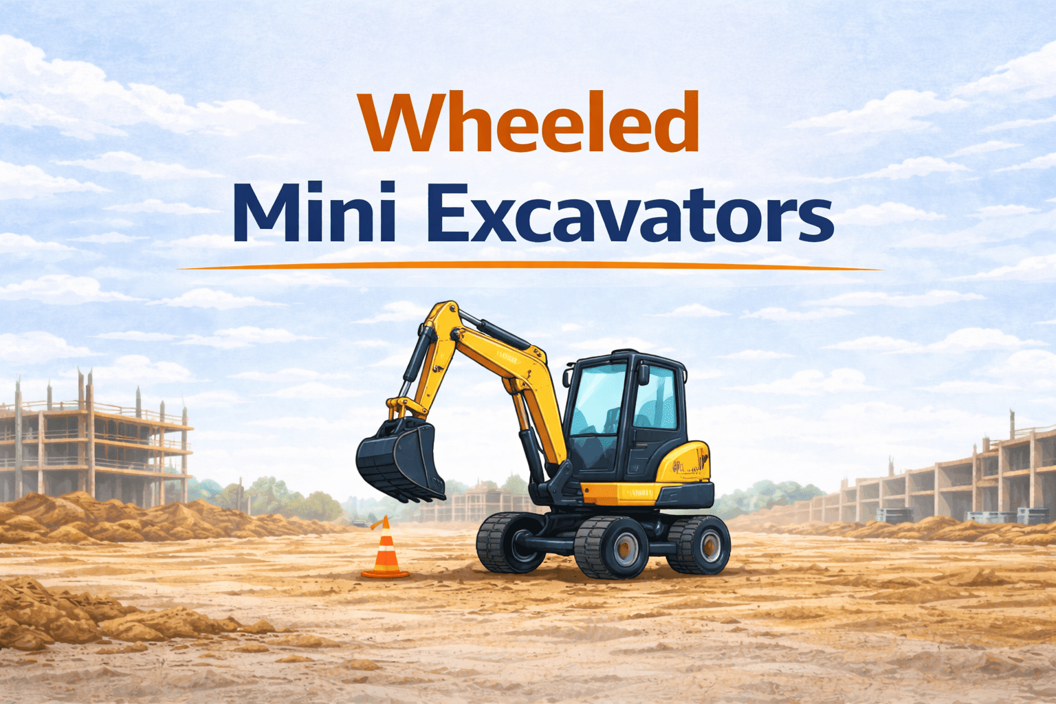 Wheeled Mini Excavators