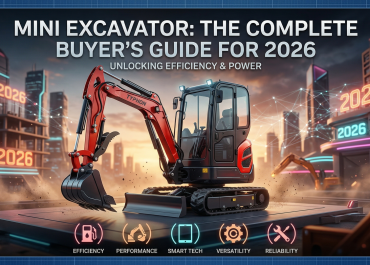 Top Compact & Mini Excavator Diggers- TYPHON Machinery