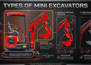 types of mini excavators1