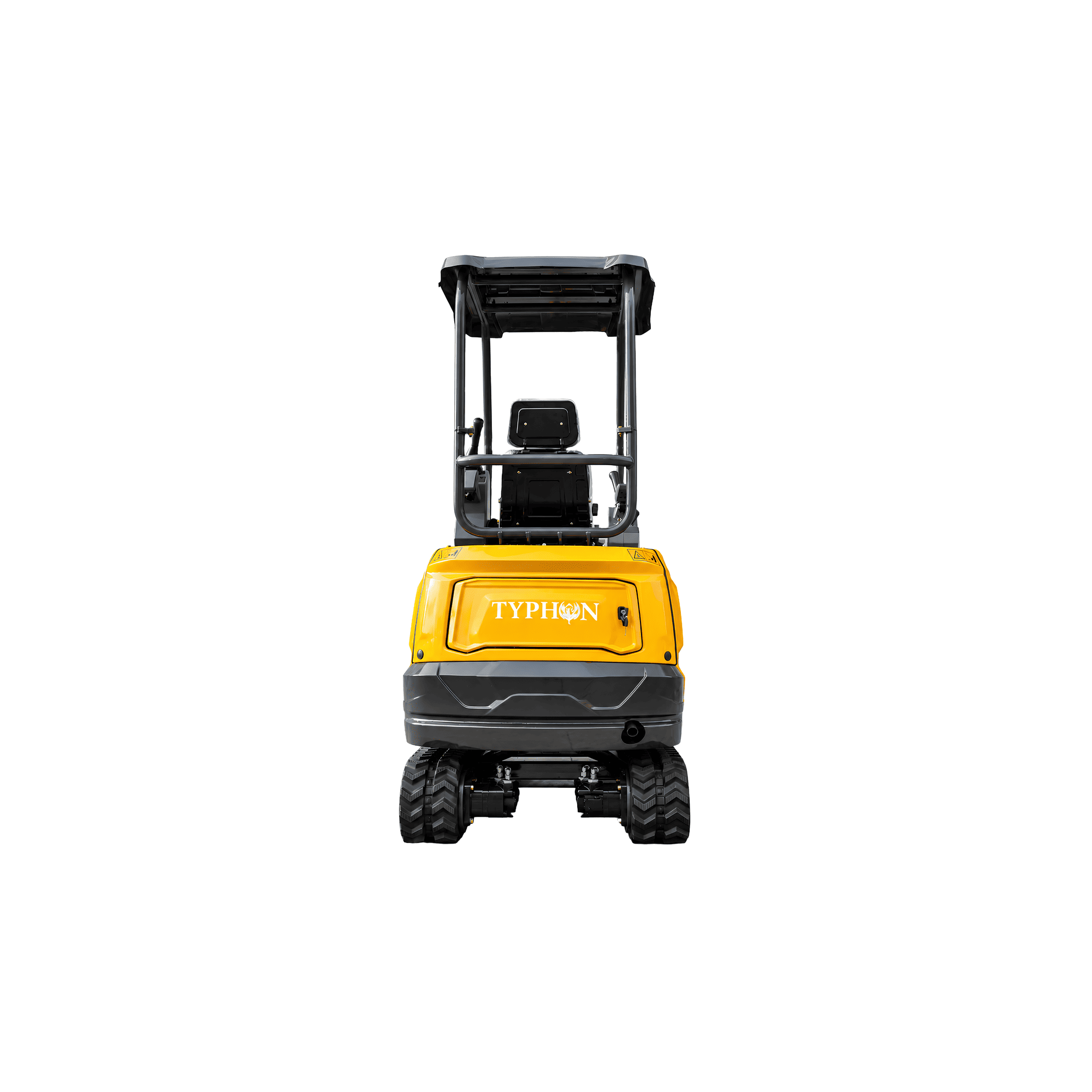Top Compact & Mini Excavator Diggers- TYPHON Machinery TYPHON TERROR XVII PRO 3800 lb Mini Excavator, Kubota D902 Diesel, Hydraulic Thumb, Pilot Controls, 14kN Dig Force - Image 17