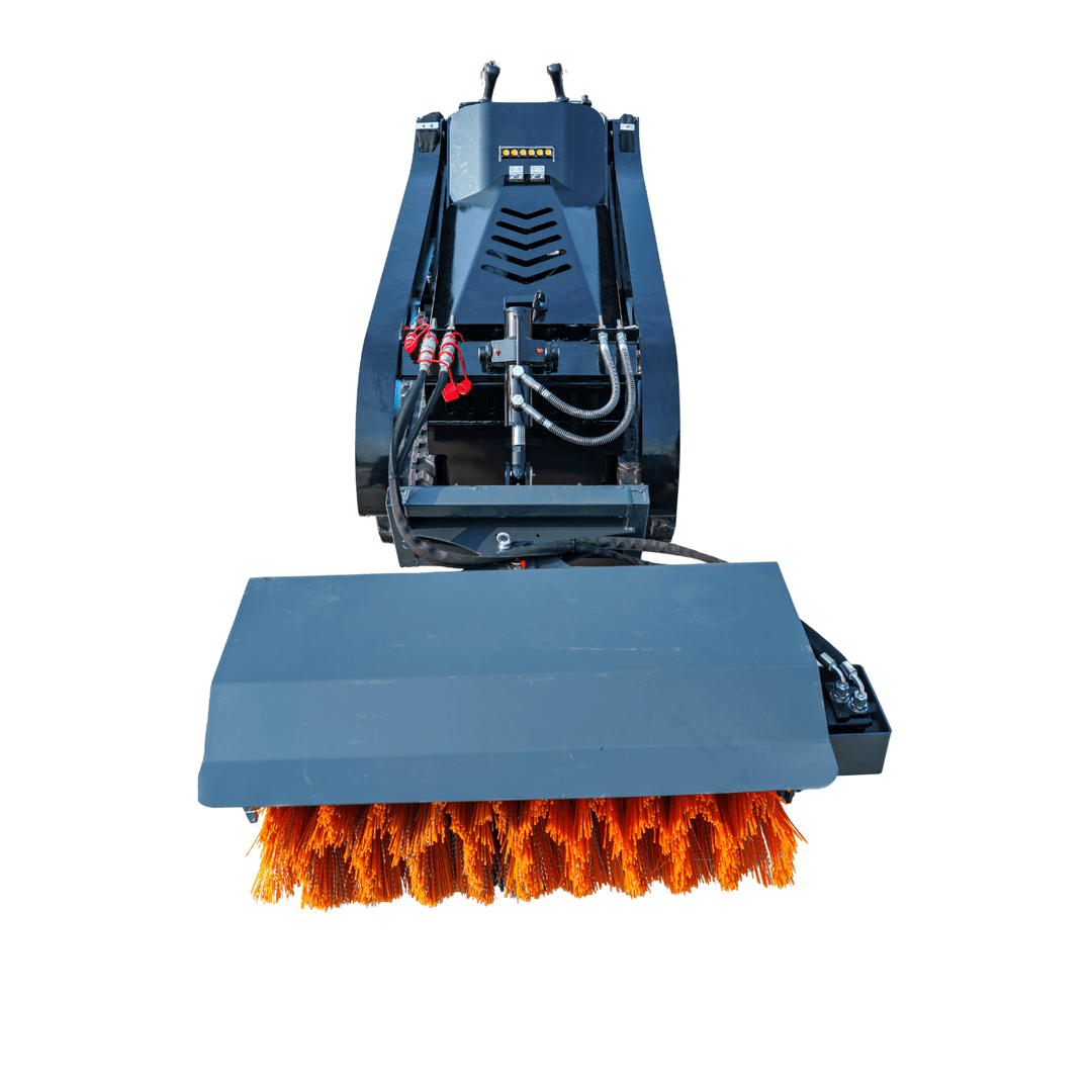 Top Compact & Mini Excavator Diggers- TYPHON Machinery Angle Snow Sweeper Attachment Compatible with X1300 & STOMP 509 - Image 6