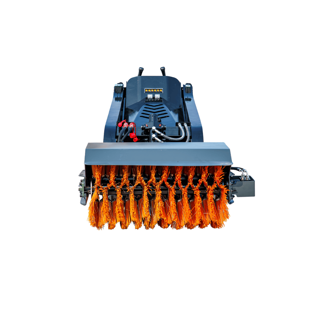 Top Compact & Mini Excavator Diggers- TYPHON Machinery Angle Snow Sweeper Attachment Compatible with X1300 & STOMP 509 - Image 14
