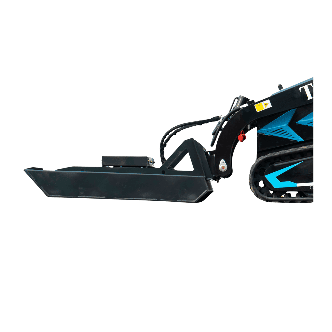 Top Compact & Mini Excavator Diggers- TYPHON Machinery Heavy Duty 3 Blade Hydraulic Brush Mower Attachment for TYPHON STOMP X1300 & STOMP 509 Mini Skid Steers - Image 3