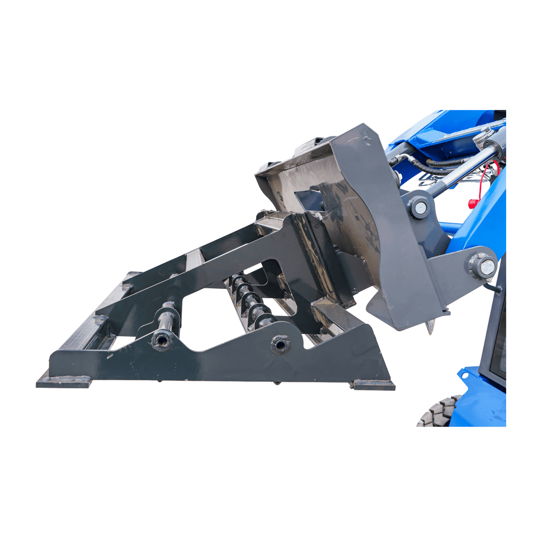 Top Compact & Mini Excavator Diggers- TYPHON Machinery Heavy Duty Lever Attachment for TYPHON X1300 & Stomp 509 1200mm Working Width 84kg Industrial Tool - Image 2