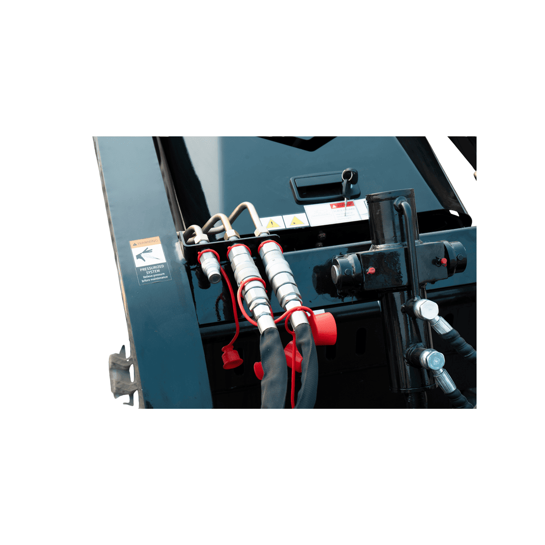 Top Compact & Mini Excavator Diggers- TYPHON Machinery 800mm Hydraulic Chain Trencher Attachment for TYPHON STOMP X1300 & STOMP 509 Mini Skid Steers - Image 5