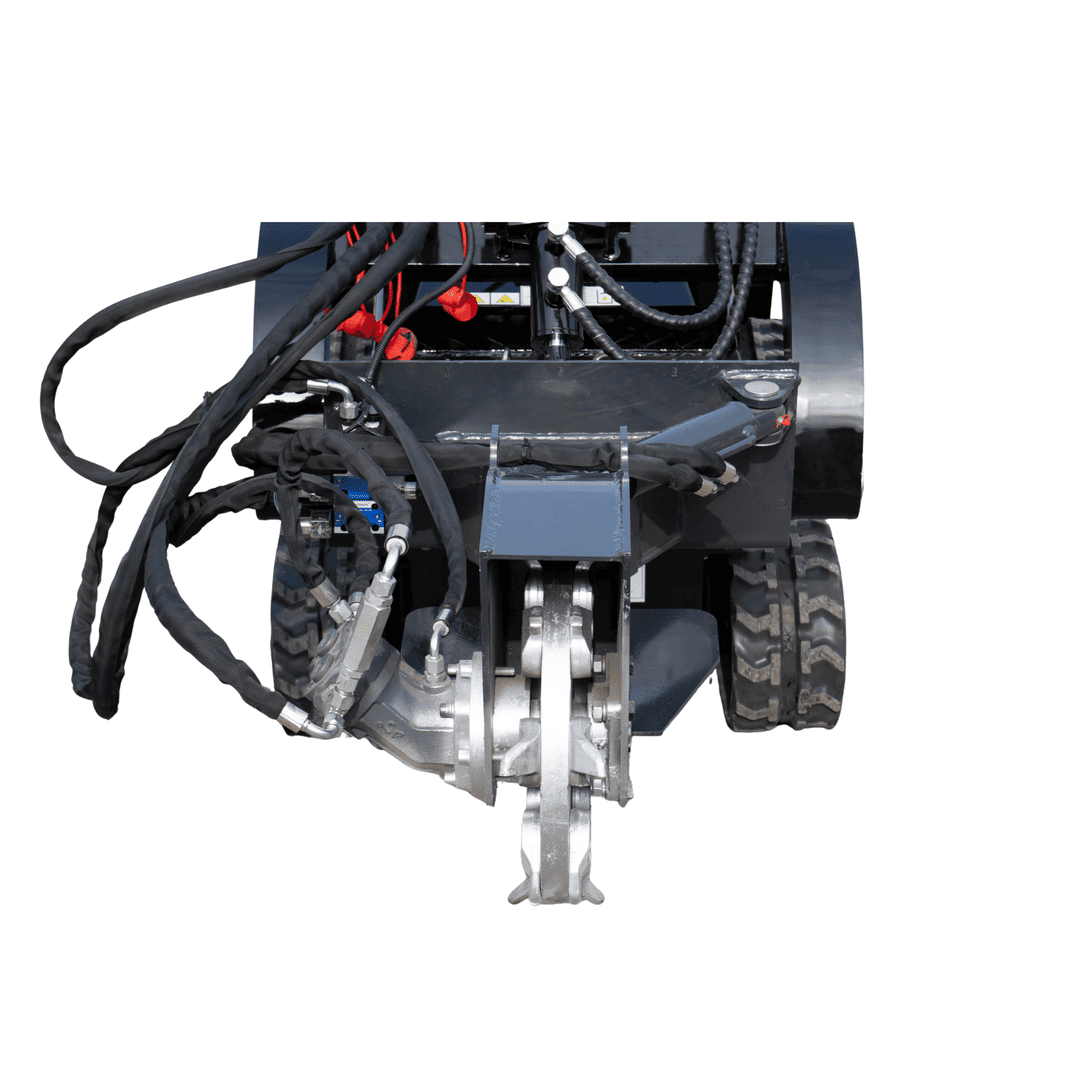 Top Compact & Mini Excavator Diggers- TYPHON Machinery Hydraulic Swing Stump Grinder Attachment for TYPHON STOMP X1300 & STOMP 509 Mini Skid Steers - Image 6