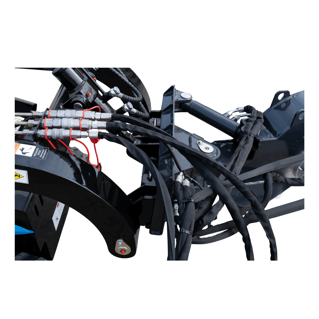 Top Compact & Mini Excavator Diggers- TYPHON Machinery Hydraulic Swing Stump Grinder Attachment for TYPHON STOMP X1300 & STOMP 509 Mini Skid Steers - Image 5