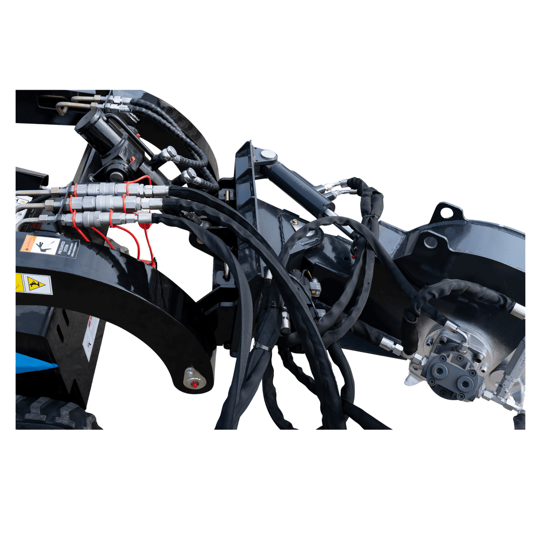 Top Compact & Mini Excavator Diggers- TYPHON Machinery Hydraulic Swing Stump Grinder Attachment for TYPHON STOMP X1300 & STOMP 509 Mini Skid Steers - Image 3