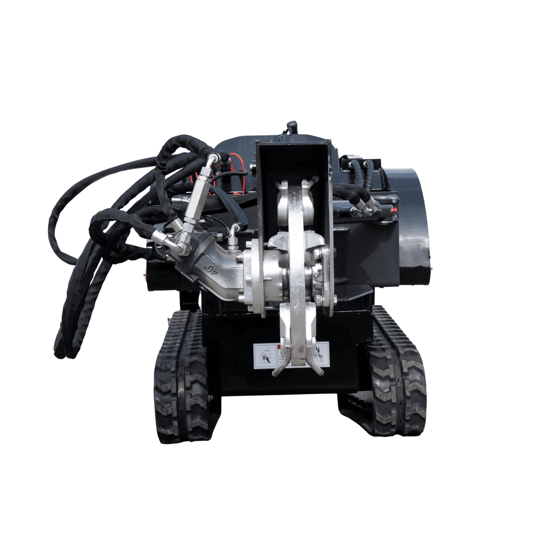 Top Compact & Mini Excavator Diggers- TYPHON Machinery Hydraulic Swing Stump Grinder Attachment for TYPHON STOMP X1300 & STOMP 509 Mini Skid Steers - Image 11