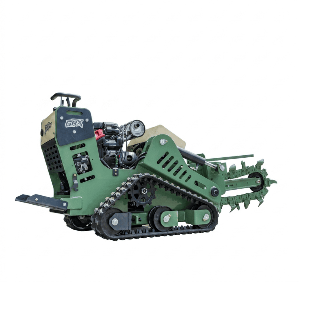 Top Compact & Mini Excavator Diggers- TYPHON Machinery TYPHON GroundRipper GRX1 Compact Track Trencher Konstructz Series w/ Honda GX690 22.1HP Engine - Image 15