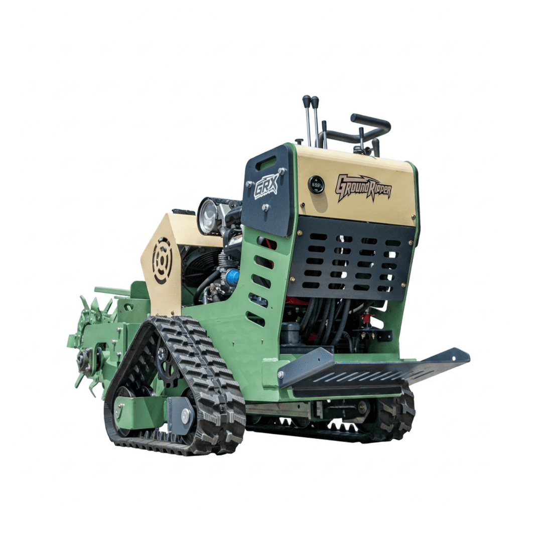Top Compact & Mini Excavator Diggers- TYPHON Machinery TYPHON GroundRipper GRX1 Compact Track Trencher Konstructz Series w/ Honda GX690 22.1HP Engine - Image 19