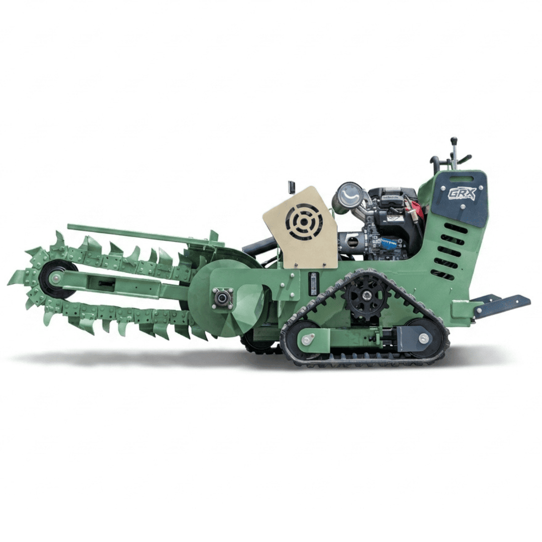 Top Compact & Mini Excavator Diggers- TYPHON Machinery TYPHON GroundRipper GRX1 Compact Track Trencher Konstructz Series w/ Honda GX690 22.1HP Engine - Image 20