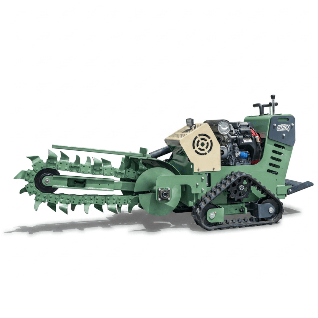 Top Compact & Mini Excavator Diggers- TYPHON Machinery TYPHON GroundRipper GRX1 Compact Track Trencher Konstructz Series w/ Honda GX690 22.1HP Engine - Image 22