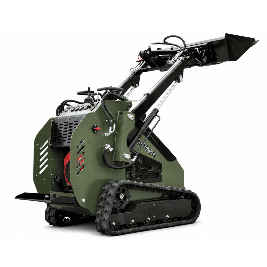 Top Compact & Mini Excavator Diggers- TYPHON Machinery TYPHON STOMP 502 PRO Mini Skid Steer Loader - 22.1HP Honda GX690 V-Twin, Air-Cooled, 3-pump, 3-valve - Image 18