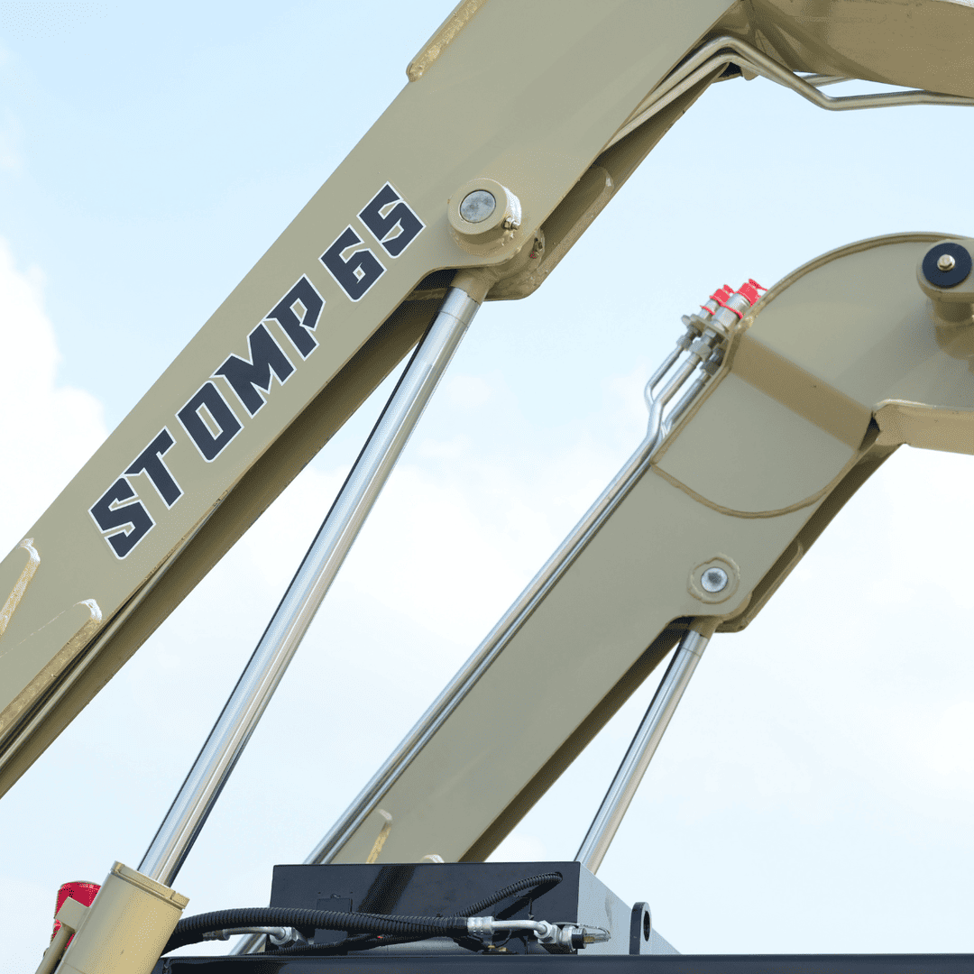 Top Compact & Mini Excavator Diggers- TYPHON Machinery TYPHON STOMP 65 PROPACT Series - 9,000 lbs 74 HP Skid Steer Loader, Cummins 4-Cylinder Diesel USA Engine, High-Flow Hydraulics & AC/Heater Cab - Image 15
