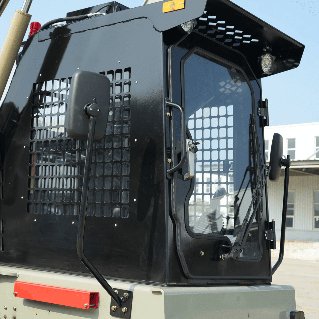 Top Compact & Mini Excavator Diggers- TYPHON Machinery TYPHON STOMP 65 PROPACT Series - 9,000 lbs 74 HP Skid Steer Loader, Cummins 4-Cylinder Diesel USA Engine, High-Flow Hydraulics & AC/Heater Cab - Image 23