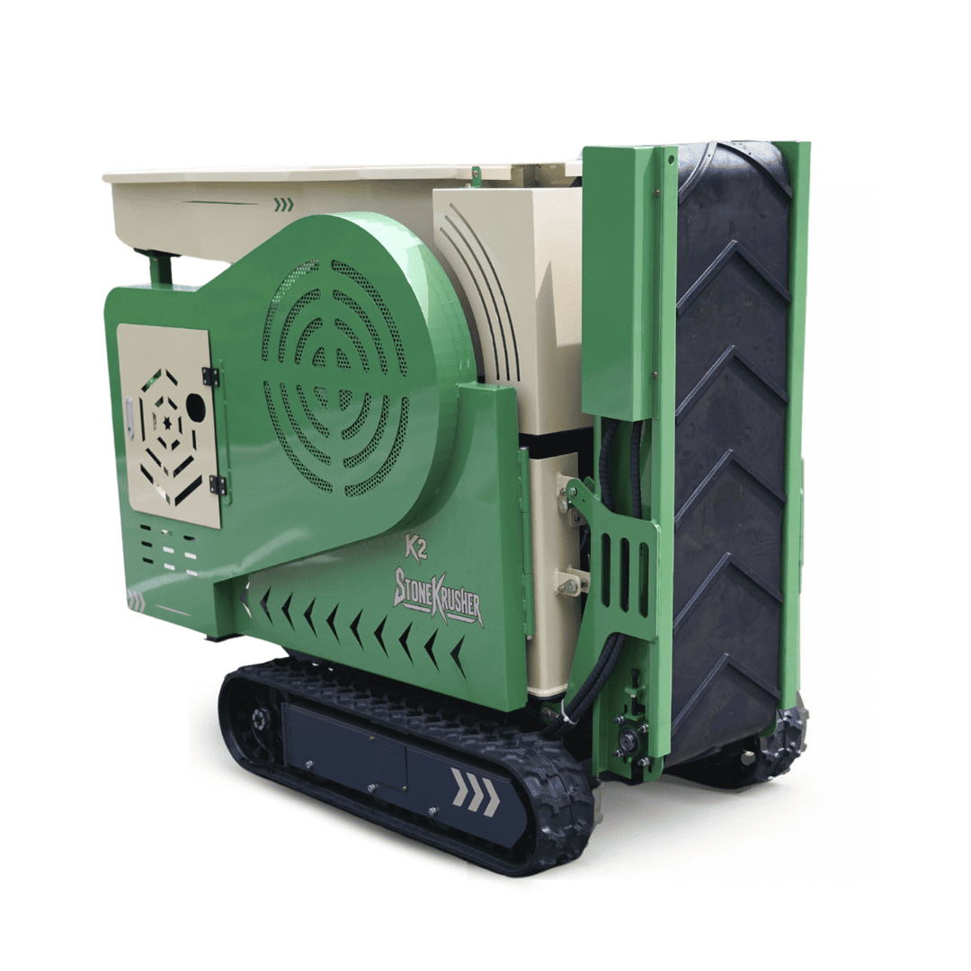 Top Compact & Mini Excavator Diggers- TYPHON Machinery TYPHON STONEKRUSHER K2 Konstructz Series Tracked Jaw Crusher