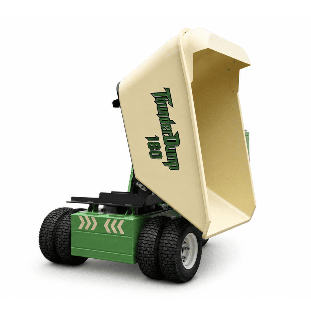 Top Compact & Mini Excavator Diggers- TYPHON Machinery TYPHON THUNDERDUMP 180 Wheeled Dumper Konstructz Series Honda GX390 11 HP 2,866 lb Capacity - Image 21
