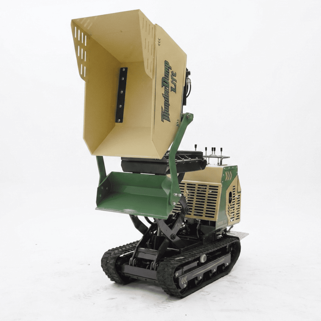 Top Compact & Mini Excavator Diggers- TYPHON Machinery TYPHON ThunderDump Lift KONSTRUCTZ Series Tracked Dumper, 2,205 lb Load Capacity Honda GX390 11HP Gas Engine, - Image 20