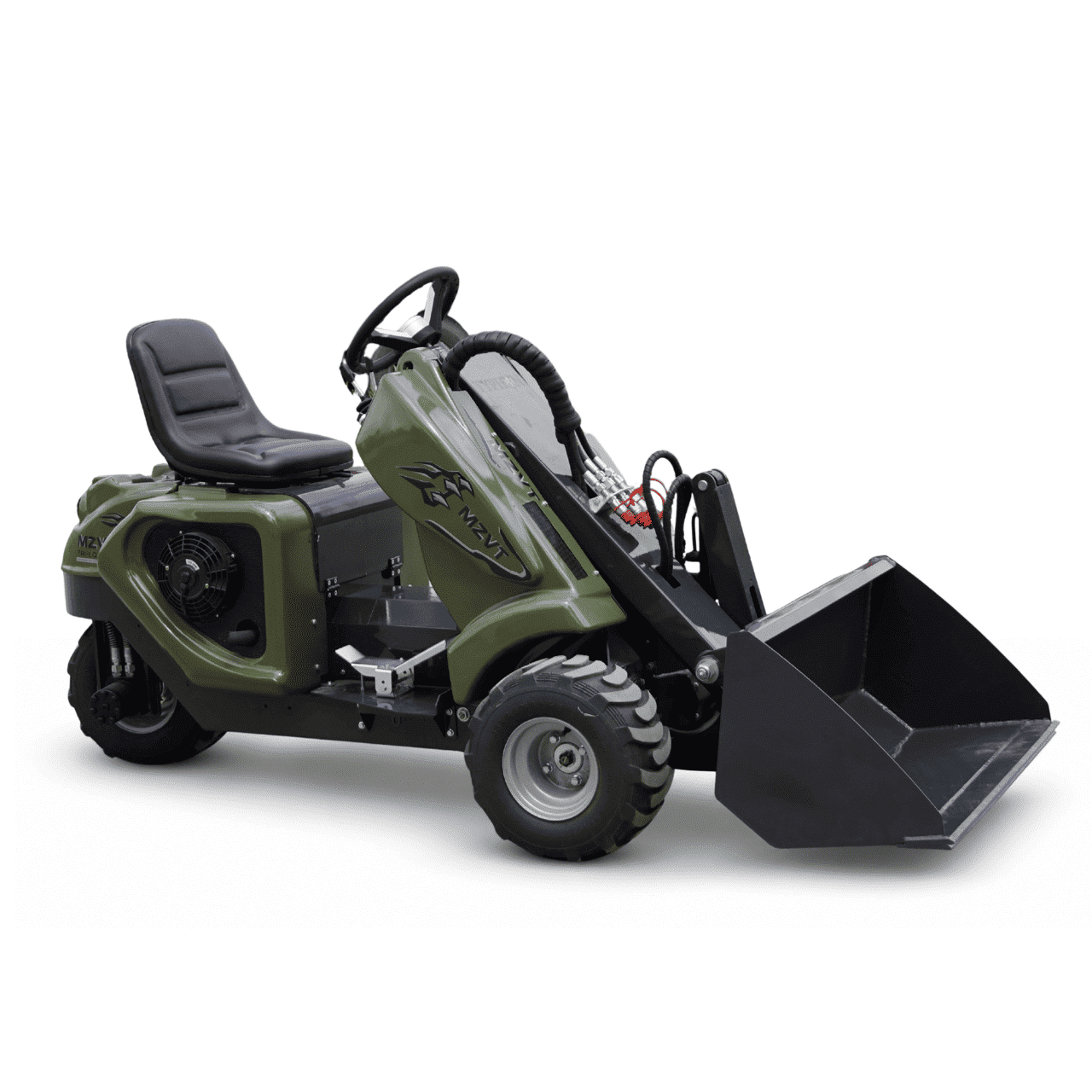 Top Compact & Mini Excavator Diggers- TYPHON Machinery TYPHON MZVT Compact Tri Wheel Loader
