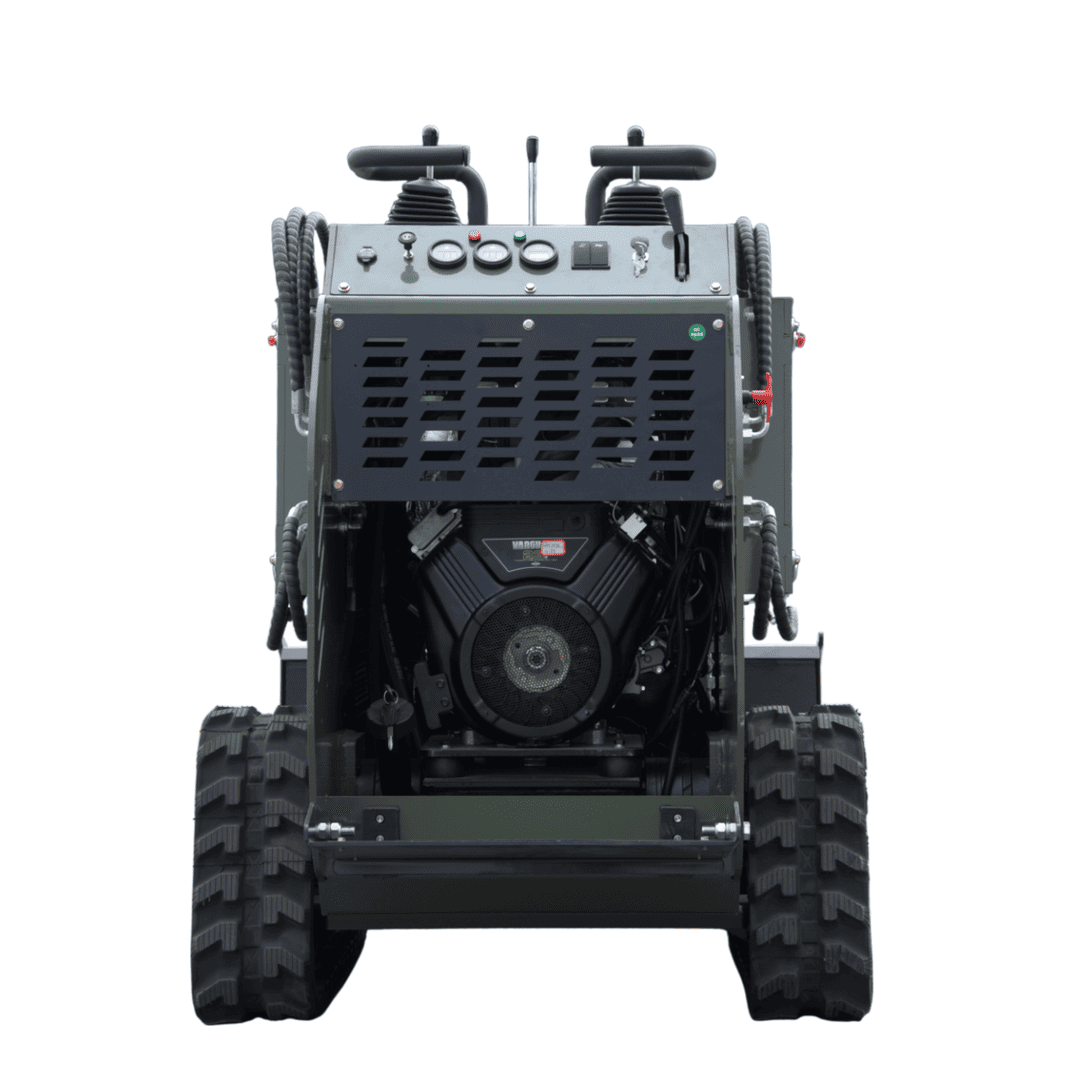 Top Compact & Mini Excavator Diggers- TYPHON Machinery TYPHON STOMP 501 PRO 1962 lb Skid Steer Loader with B&S 23 HP V-Twin Gas Engine, 3 Pump 3 Valve Hydraulics & Triangle Rubber Tracks - Image 13