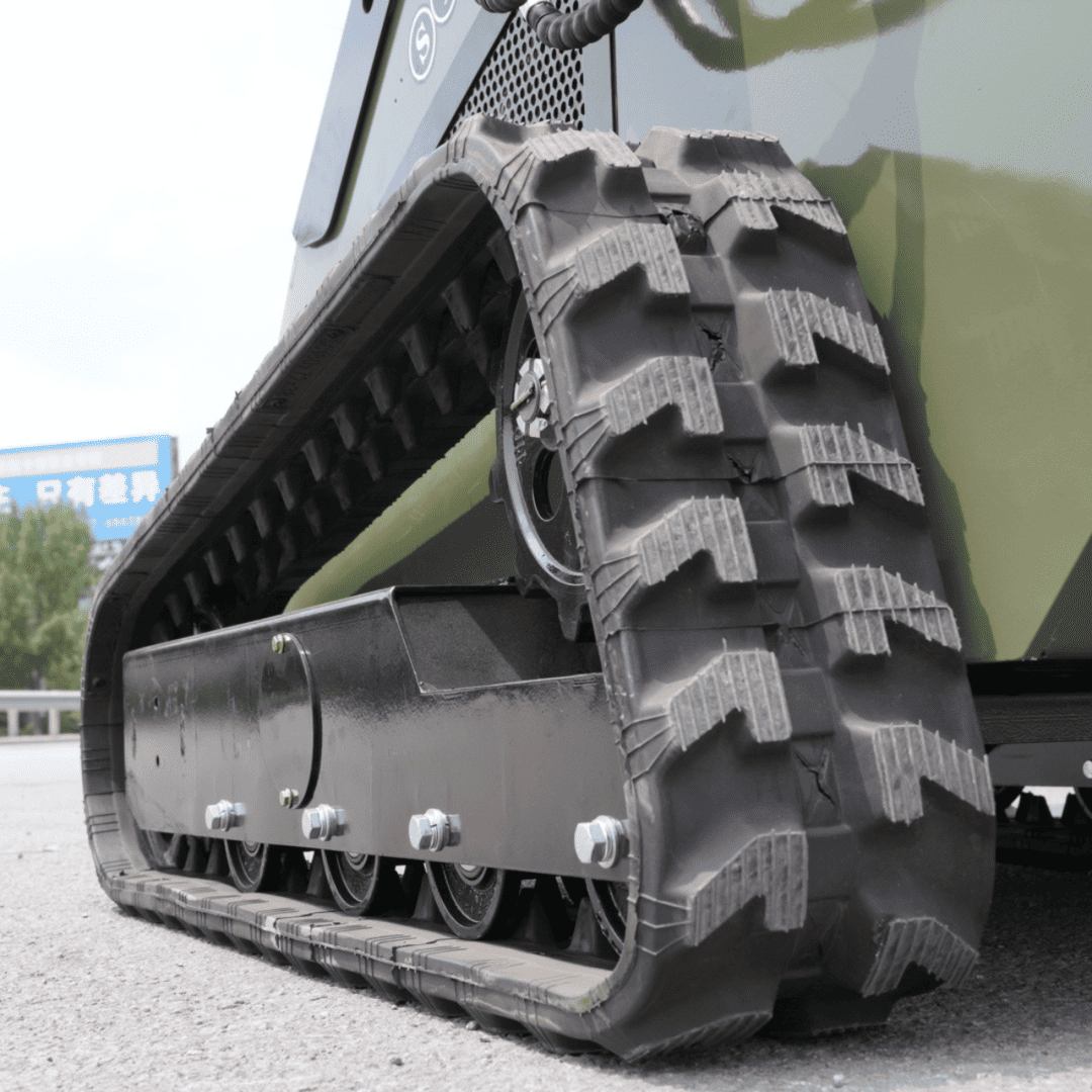 Top Compact & Mini Excavator Diggers- TYPHON Machinery TYPHON STOMP 501 PRO 1962 lb Skid Steer Loader with B&S 23 HP V-Twin Gas Engine, 3 Pump 3 Valve Hydraulics & Triangle Rubber Tracks - Image 16