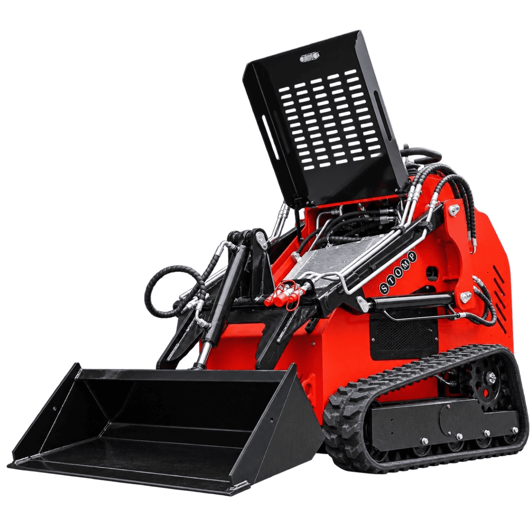 Top Compact & Mini Excavator Diggers- TYPHON Machinery TYPHON STOMP 501 PRO Compact Skid Steer Loader with 23 HP at 3600 RPM Briggs & Stratton EPA-Certified Engine & 992 lb Maximum Lifting Force - Image 13
