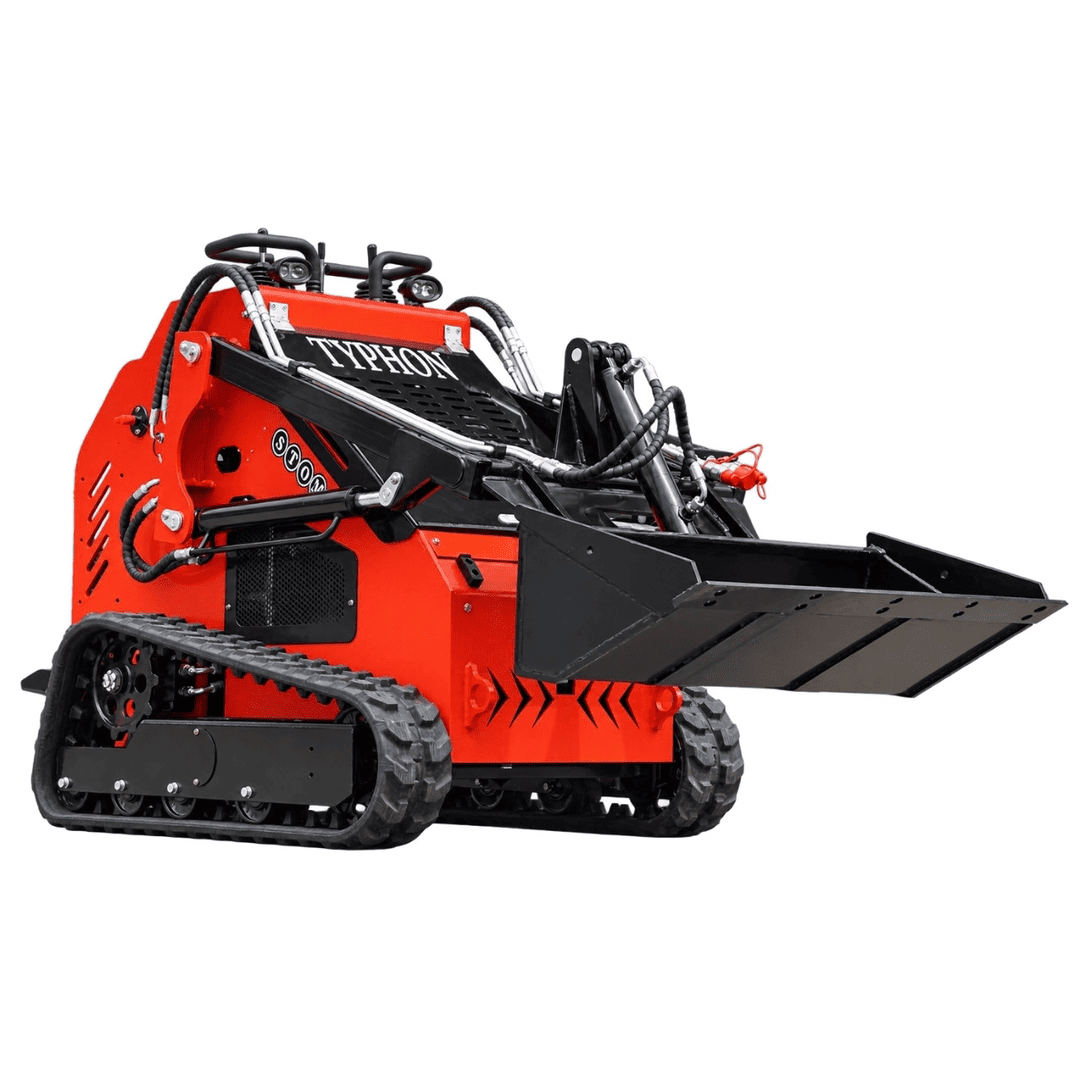 Top Compact & Mini Excavator Diggers- TYPHON Machinery TYPHON STOMP 501 PRO Compact Skid Steer Loader with 23 HP at 3600 RPM Briggs & Stratton EPA-Certified Engine & 992 lb Maximum Lifting Force - Image 14